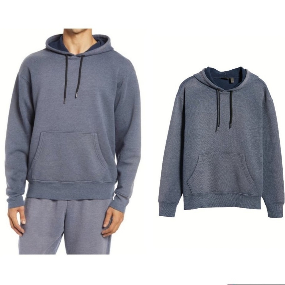 Zella Mens Atlas Vintage Wash Hoodie NWT